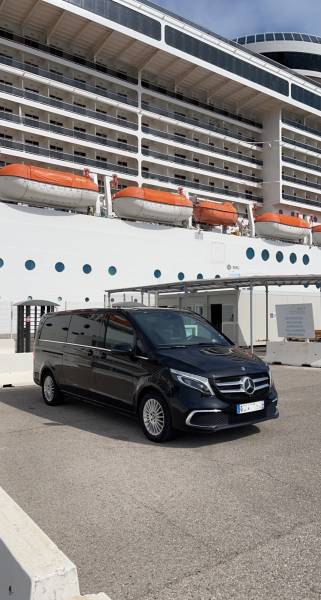 Chauffeur depuis l'aéroport de Marseille vers le port de croisière